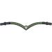 Leone Equipment Browband Horse Glitter Gift Box | Full/Warmblood | Green Stones & Black Leather - International Shipping Available - Buy Online on GoSupps.com