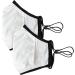 Tommie Copper Double Lined Copper Infused Face Masks with Nose Wire and Filter Pocket - Pack of 2 Black - Buy Online on GoSupps.com