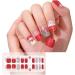 Christmas Gel Nail Stickers Full Wraps For Women And Girls Uv/Led Lamp Required Long Lasting And Easy To Apply Bss0276 - Buy Online on GoSupps.com
