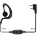 Retevis Case of 10 Two Way Radio Earpiece with Mic - Compatible with Baofeng, Arcshell, and more - Single Wire Earhook Headset for Clear Communication - Buy Online on GoSupps.com