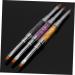 POPETPOP Manicure Tools Professional Gel Ink Pen Purple Brush Pen Lightweight Brush Pen Kit De U as De Gel Lip Gloss Kit Nail Art Liner Nail Salon Kit Gel Nail Brush Flat Brush Pen Crystal medium Purple - Buy Online on GoSupps.com