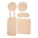 Castor Oil Pack Set - Skin-Friendly Waterproof Body Wrap (Khaki) for Pain Relief & Wellness | International Shipping - Buy Online on GoSupps.com