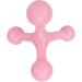 4-Ball Mini Hand Massager - Ergonomic Triangular Design for Reduced Pain Lightweight & Easy to Use - Perfect for Neck Relief - Durable Pink Plastic - Buy Online on GoSupps.com