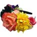 Mexican Rose Flower Crown Headband Halloween Party Flower Hairbands Costume Headpiece Headgear for Halloween Cosplay Carnival Party - Buy Online on GoSupps.com