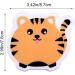Multipurpose Sponge Cleaner Heavy Duty No Scratch Dishwashing Sponge Cartoon Tiger Scrub Sponge Suitable for Kitchen and Bathroom - Buy Online on GoSupps.com