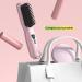 Portable Mini Wireless Hair Straightening Brush - Cordless Straightener Comb with 11 Temperature Settings Fast Heating & Anti-Scald - Lightweight & Travel-Friendly for All Hair Types - Pink - Buy Online on GoSupps.com