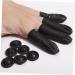 NOLITOY 100pcs Fingertip Gloves | Thumb Support Gel Caps & Mallet Covers - Black | Enhanced Comfort & Protection - Buy Online on GoSupps.com