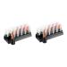 Angoily 24 Pcs 12 Shadow Box Eyeshadow Stick Colorful Eyeshadow Pencil Eyeshadow Crayons Cosmetics