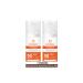 Ecran Sunscreen - Anti-dark spot facial sunscreen SPF 50+ with niacin protects against burns corrects imperfections evens skin tone formula with VitEox 80 - Pack of 2 x 50 ml