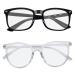 2 Pack blue light blocking glasses for anti -headache and eyes Stome Super Light Weight Computer Gaming glasses fashion accessories unisex for women and men