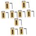 POPETPOP POPETPOP 9 Eyebrow Styling Cream Sets Eyebrow Shaping Makeup Gel Styling Gel for Eyelashes Long-Lasting Cream Styling Wax