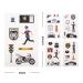 24 Sheets Police Temporary Tattoos - Birthday Decorations & Party Favors - Buy Online on GoSupps.com