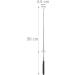 Buy Relaxdays Telescopic Back Scratcher - Extendable Stainless Steel Soft Handle 20-56cm | International Shipping - Buy Online on GoSupps.com