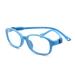 Tofox Kids GlassesAnti Blue Light Anti-reflective Glasses Reduce Eye Strain Children Silicone Glasses Color 4