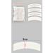 Staccatory 36Pc/Lot No-Shine Lace Wig Tape Double Sided Adhesive Hair Tape Strips for Toupees/Lace Wig Film - Buy Online on GoSupps.com