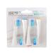 Voom Sonic Pro 7 Series Replacement Brush Heads - Pack of 4 | Soft Dupont Nylon Bristles | Oral Care - White | Advanced Bristle Technology - Buy Online on GoSupps.com