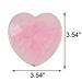 Tinsow 4 Pcs Resin Stone Nail Art Palette | Golden Edge Pigment Mixing Plate | Manicure Nail DIY Tool - Heart Design - Buy Online on GoSupps.com