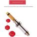 Dajidafu Manicure Lathe Nail Drill Handle Replaced Part Long-lasting Aluminum Alloy Automatic Handily Gripped Nails Accessories Rose Red - Buy Online on GoSupps.com