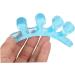 Silicone Gel Shoe Separator Pair for Valgus Adjuster & Lengthening - Blue Orthotic Shoe Padding for Comfort and Support - Buy Online on GoSupps.com