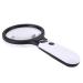 Magnifying Glasses Educational Hobby Magnifiers Handheld Magnifier with Led Child/Eldly/Low Vision/Hobby Read Explore Nature View Watches Comfortable Anniversary