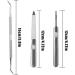 CUHZA Pedicure Tool Set 3 Pieces Double Ingrown Toenail Nail File and Cuticle Fork for Nail Care - Buy Online on GoSupps.com