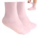 Silicone Moisturizing Socks 1 Pair Long Soft Gel Socks Anti Slip Women Foot Mask Socks Spa Pedicure for Dry Cracked Feet Rough Skin L Beauty Supplies
