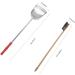 Beavorty Cage Cleaner 2pcs Set Birdcage Brush Bird Cage Pet Bird Cleaning Brush Parrot Cage Cleaning Brush Poo Remover 7x9cm Assorted Color - Buy Online on GoSupps.com