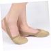 NOLITOY Invisible Toe Sleeve Half Palm Jazz Shoes - Gold Women's Heels Ballet Foot Pads & Non-Slip Insoles for Men & Girls - Buy Online on GoSupps.com