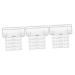 MAGICLULU 30pcs Razor Storage Box Beard Travel Guide Plastic