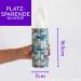 TiShoo Extra Soft Handkerchiefs | Moisturizing 4-Latz | Eco-Friendly Plastic-Free Pack | Perfect for Car Home & Travel | Blue/Floral | 4 Pieces - Buy Online on GoSupps.com