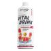 Best Body Nutrition Vital Drink Zerop - Strawberry Rhaubarb original beverage concentrate - Sirup - Sugar -free 1:80 results in 80 liters of finished drink 1000 ml of strawberry -RHABARBER 1 L (1 Pack)
