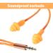 Reusable Corded Silicone Ear Plugs - Noise Cancelling Ear Protection for Work & Sleep | International Shipping - Buy Online on GoSupps.com