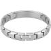 Medical Alert ID Bracelet Classic Steel with Free Link Removal Tool Type 2 Diabetes (Upgraded version)