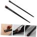 Healeved 12 Sets Wood Makeup Tool Black Women Eyebrow Brush Brow Brush Brow Brush Kit - Buy Online on GoSupps.com