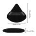 LuLiyLdJ 12 Pack Triangle Makeup Puff Black Cotton Puffs for Loose Powder & Face Makeup - Buy Online on GoSupps.com