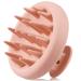 Scalp Massager Shampoo Brush, Waterproof Shower Scalp Scrubber with Soft Bristles, Scalp Brush for Hair Growth & Dandruff Treatment, Hair Massager for All Hair Types of Men Women Kids (Salmon Pink )