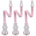 Pack of 3 NIP pacifier straps with hooks 3 pcs. pacifier chain for pacifiers with ring pastel rose metal-free BPA-free