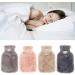 MAIES Hot Water Bottles 800/1800 ml | Plush Faux Fur Hand Warmer | Winter Essential Heat Solution - Buy Online on GoSupps.com