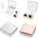 Faruta 2-Part Contact Lens Travel Set - Black Holder with Tweezers & Solution for Women & Girls - International Shipping Available - Buy Online on GoSupps.com