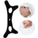 Adults Soft Snore Chin Strap - Triangular Mesh Cloth Snoring Belt (Black) - Buy Online on GoSupps.com