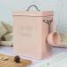 Washing Powder Can Metal 4L Retro Washing Powder Box with Dosing Iron Spoon Household Washing Powder Container Detergent Box with Lid Storage Box Powder Detergent Storage 16 cm x 11.7 cm x 20 cm Pink - Buy Online on GoSupps.com