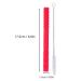 Hollow Teething Tube for Babies - Soft Silicone Chew Toy with Cleaning Brush (Red) - Buy Online on GoSupps.com