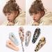 12 Pcs Fashion Acrylic Resin Hair Clips Set - Geometric Hair Accessories for Women and Girls - Buy Online on GoSupps.com