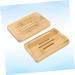 Ciieeo 6 Pcs Wooden Soap Dish Soap Placing Rack Quick Drying Soap Dish Soap Stand Bath Soap Holder Bathroom Soap Accessories Soap Drainage Holder Rectangular Soap Case Bamboo Drainer - Buy Online on GoSupps.com