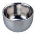 Beavorty soap for men stirring bowl shaving shaving accessories for men foam shell razor accessories men soap razor shells for men rust -free steel shaving soap