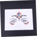 Didiseaon 3pcs Eyes Jewels Stickers Dress Accessories Decal Stickers Gemstones Child Body Diamond Sticker - Buy Online on GoSupps.com