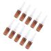 minkissy 15pcs Travel Nasal Spray Bottles Empty Nasal Bottle Glass Spray Bottle Amber Glass Spray Bottles Plastic Spray Bottles Mini Spray Bottle Small Bottle Vial Pump Bottle Detergent or
