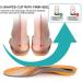 Orthotic Inserts for Plantar Fasciitis - 3.5cm Arch Support Insoles for Men & Women (XS) - Relief for Flat Feet & Athletes - Buy Online on GoSupps.com