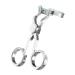Colcolo Contact Lens Wearing Tool Contact Lens Inserter Remover for Women at Home