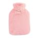 Penggenga hot bottle with soft cover high -quality fluffy artificial fur cover - 1.0 l/2.0 large capacity - warm stamp for menstrual pain neck and shoulders pink 2l